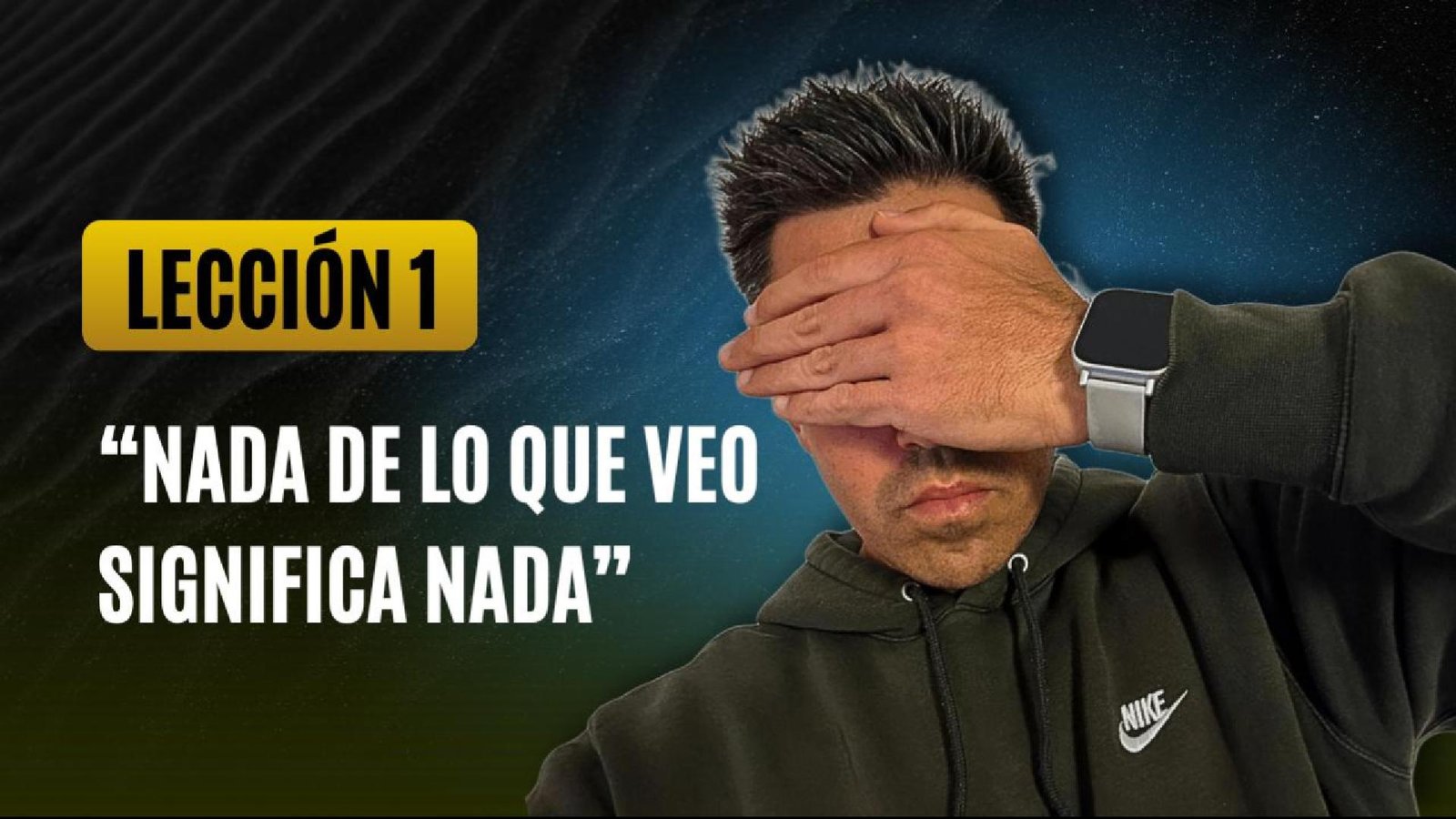 Nada de lo que veo es real